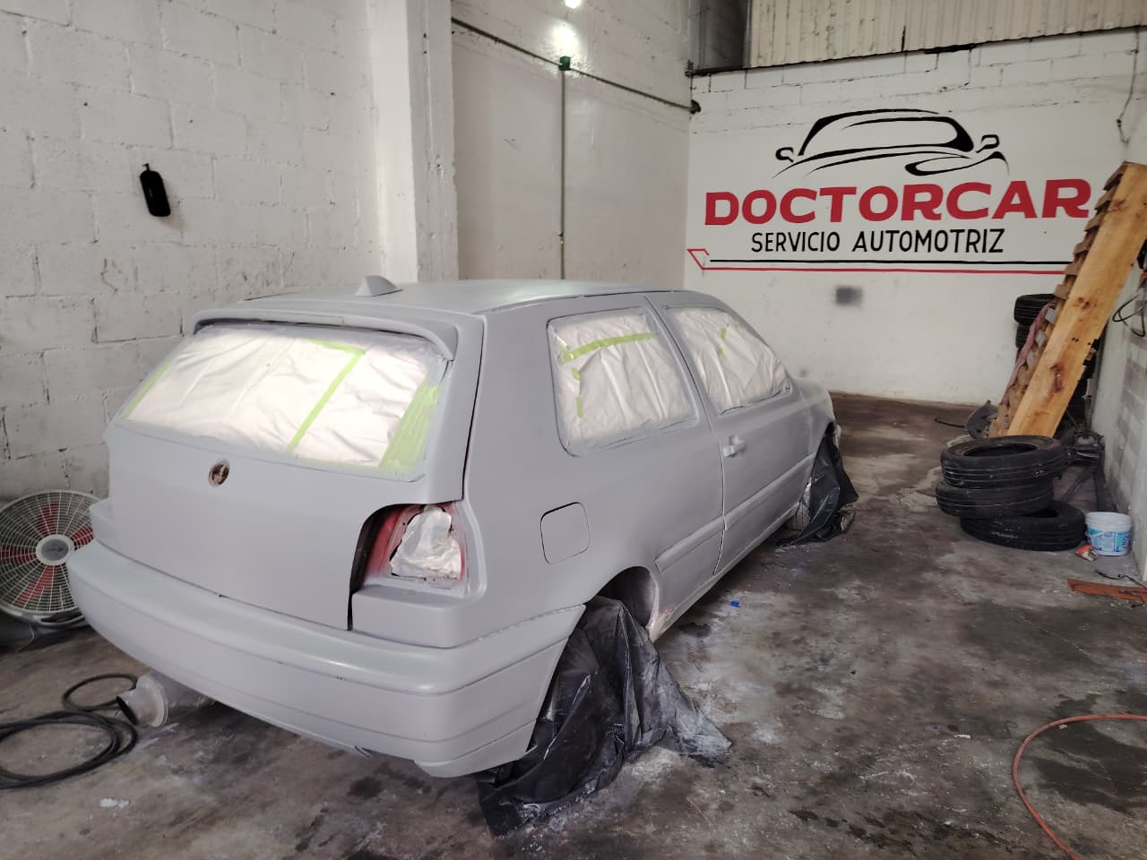 Preparación y pintura